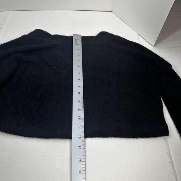 2 Piece Wild Fable Women's Med Black Crop Sweater And Light Blue Ribbed T-Shirt - Picture 13 of 16